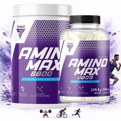AMINOMAX 160-320 Kapseln Maximale Unterstützung für Muskelaufbau & Regeneration