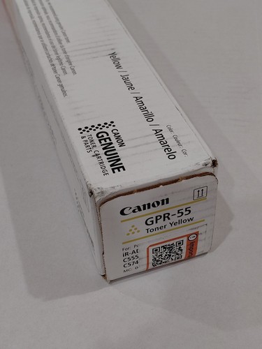 Canon GPR-55 Yellow Toner Cartridge GENUINE SEALED - 第 3/6 張圖片