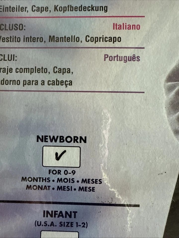 Disfraz de Batman Talla 0-9 Meses Bebé Bebé Jersey Cierre de Piernas a Presión Foto 3 de 4