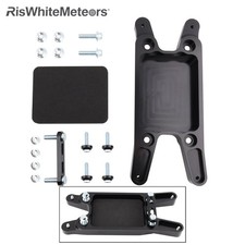Aluminum Shifter Adapter Plate For 16 10th Gen Honda Civic Ec Ed Ee Ef Ex Black