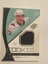 2010-11 SPx - Rookie Materials Zac Dalpe #RM-ZD (MEM, RC)