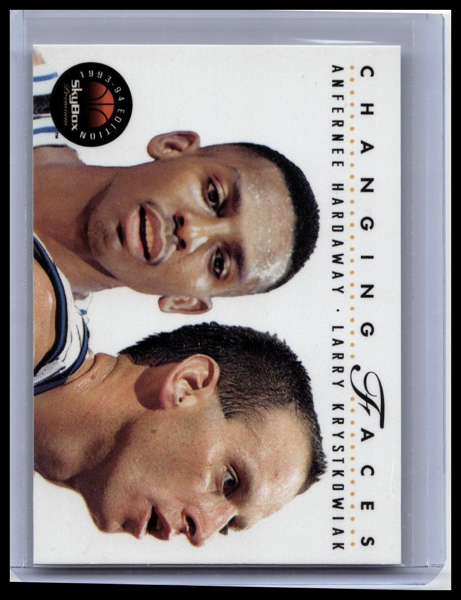 1993-94 Skybox Premium - Changing Faces Anfernee Hardaway Larry Krystkowiak #310