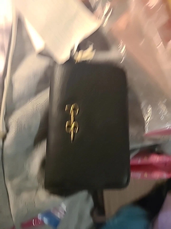 Женский бумажник Jessica Simpson черный искусственная кожа на кнопке/молнии - Изображение 2 из 4