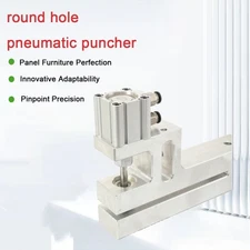 Round Hole Pneumatic Puncher BOPP Plastic PP Film Bag Punch Machine 250times/min