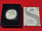 2007-W American Silver Eagle ASE Dollar  UNC BURNISHED OGP                #T2839