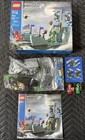 LEGO #8801 Knight's Kingdom Knight's Attack Barge 100% Complete In Box Vintage