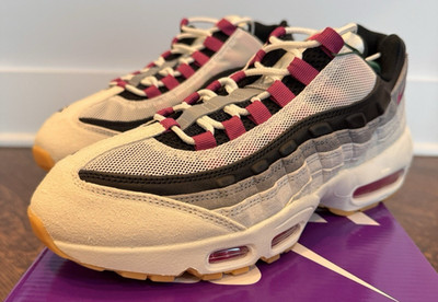 Nike SB Air Max 95 Summit White Cactus Flower HF7545-100 9.5 NEW