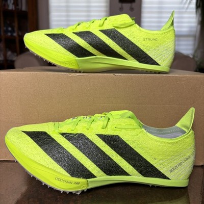 Adidas Adizero Prime SP 3 Strung Track Spikes Lucid Green Mens 6 Women's 7 NEW