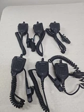 (6) LOT Motorola HMN4084A GPS Smart Microphone