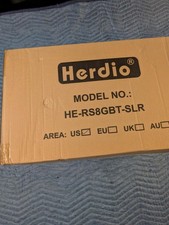 Herdio 8" Bluetooth Rock Speakers: 240w Waterproof for Outdoor Pool/Patio Use