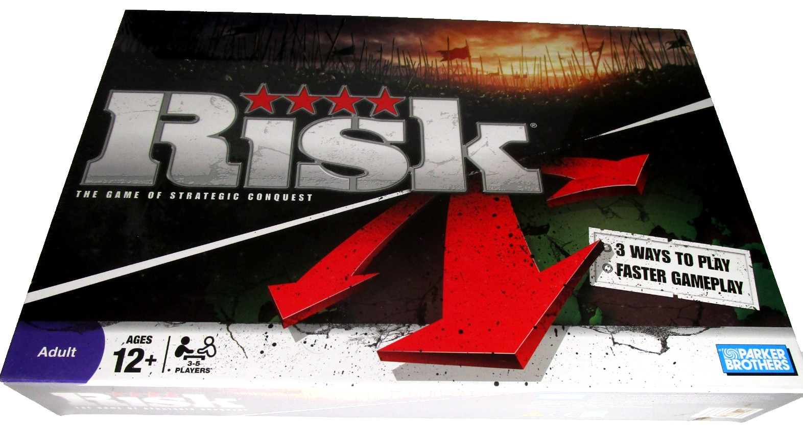 NEW~2008 Parker Brothers RISK Board Game~Ages 12 & Up 3-5 Pl