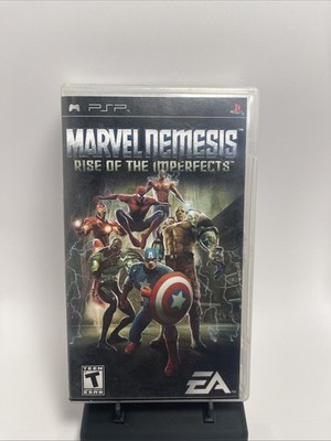 Marvel Nemesis Rise of the Imperfects CIB W/ Manual - PSP