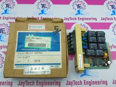 KOYO ELECTRONICS E-01T OUTPUT MODULE