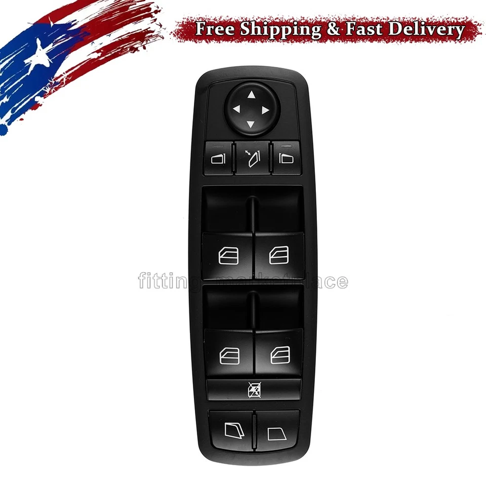 Interruptor de ventana eléctrica para Mercedes-Benz GL450 R350 2007-2012 2518300390 Foto 2 de 4