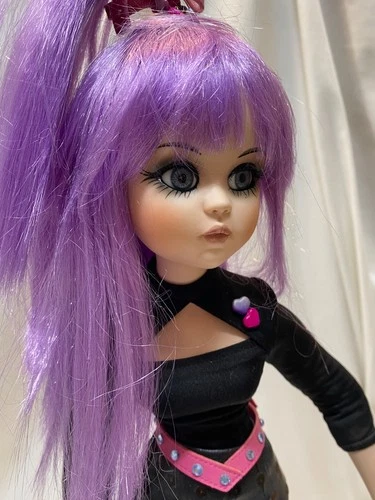 Jan McLean Lollipop Girls "LULU" 26” Porcelain Doll By Limited .Edition 2000