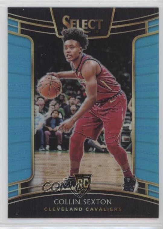 2018-19 Panini Select Concourse Light Blue Prizm 7/299 Collin Sexton #75 ga5