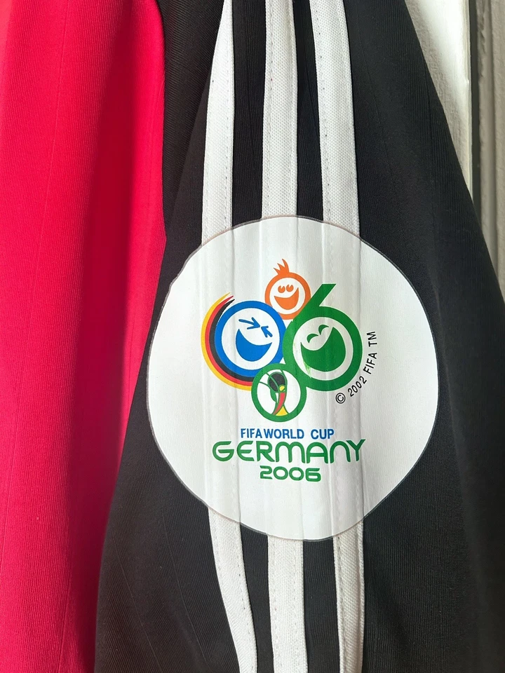 Camisa 2006 Alemanha Ballack #13 vermelha Adidas XL Copa do Mundo FIFA - Imagem 3 de 4