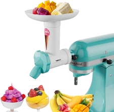 Dairy Free Ice Cream Maker Attachment for KitchenAid Stand Mixer, Frozen Yogurt