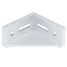 10 Pack 4040 Aluminum Corner Bracket, 90 Degree Gusseted Fitting