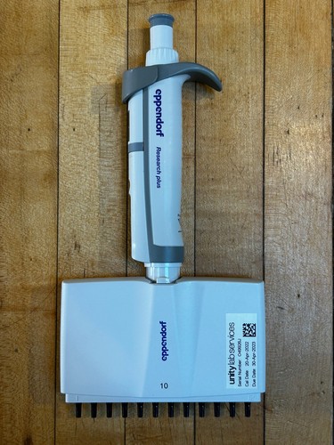 Eppendorf 12–Channel Pipette 1.0–10 µL – Multichannel – Tested Excellent