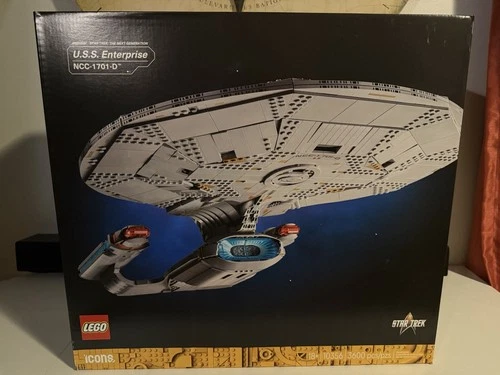 LEGO Star Trek U.S.S. Enterprise BUILD ONLY- No Minifigures Or Minifig Accessory