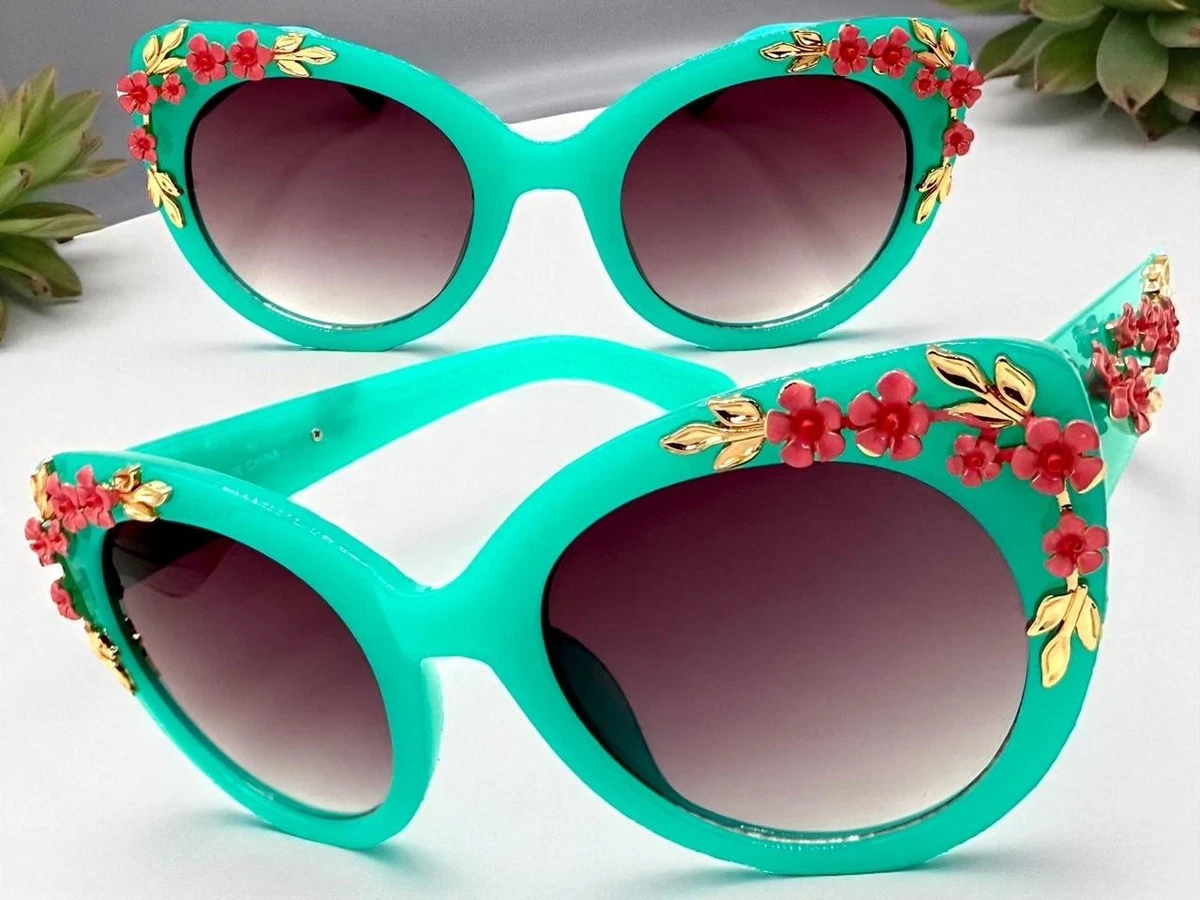 Cat Green Sunglasses for Women for sale | eBay