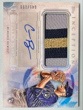 MLB Card corbin burnes RC patch auto