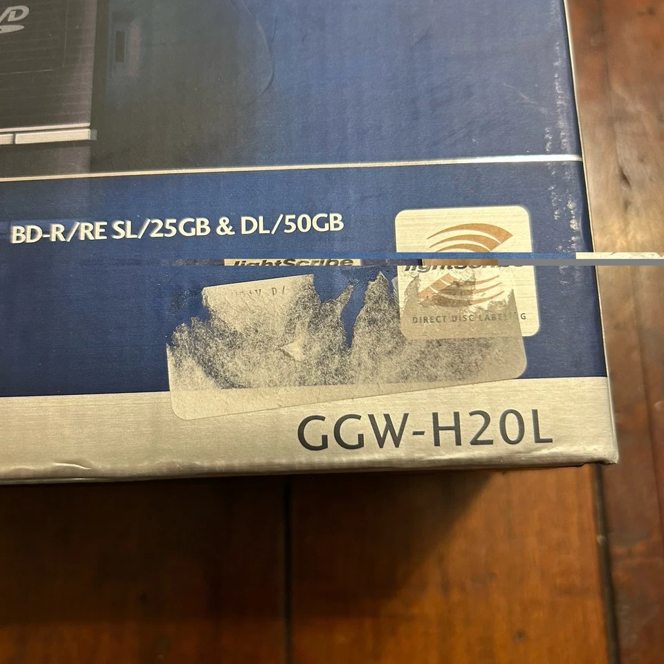 LG GGW-H20L SATA 6X BluRay + HDDVD multi drive CD DVD NEW In Open Box - Image 2 of 4