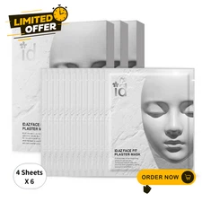 ID.AZ Face Fit Plaster Mask 24 Sheets Lifting Firming Brightening K-Beauty