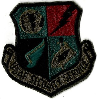 USAF SECURITY SERVICE MILITARY PATCH