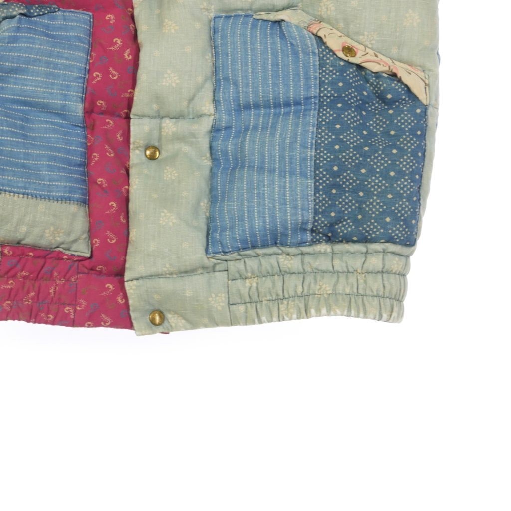 VISVIM Insulator Down Vest Patchwork Multicolor M… - image 3