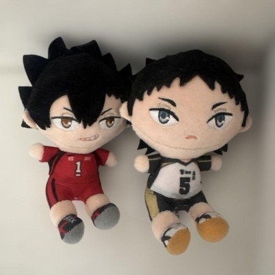FuRyu Haikyuu Plüsch Maskottchen Set 2 15 cm Sammlerstück Plüsch Authentisch ...