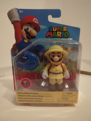EXPLORER MARIO Super Mario Odyssey World of Nintendo Fig Jakks NIB