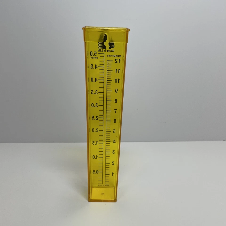 Pluviómetro y Rociador Medidor, Medir y Monitorear Lluvia Dos-5 pulgadas y 8-1 pulgada Foto 2 de 4