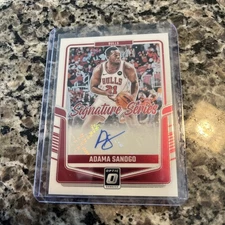 2024-25 Optic Adama Sanogo Signature Series #SS-SAN Chicago Bulls