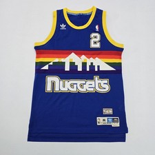 Denver Nuggets Vintage Jersey Alex English #2 Adidas Mens Medium NBA Basketball