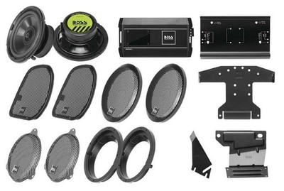 Boss Audio Front Audio System with Amplifier 6.5'' 600W #BHD3F Harley Davidson