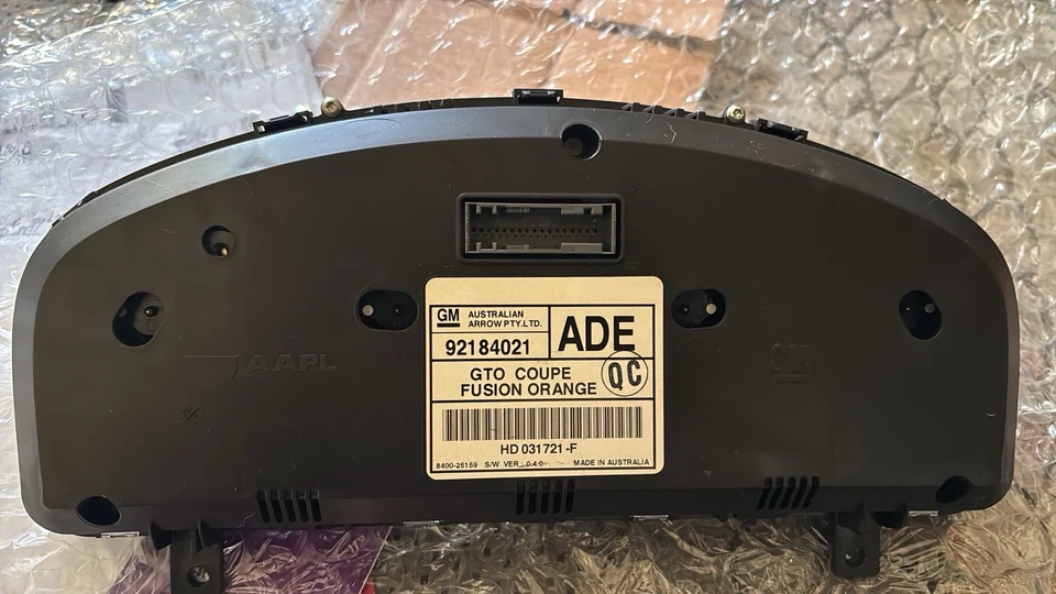 Pontiac GTO 2005-06 “NUEVO” naranja fusión 🍊 velocímetro hecho a medida ✅ iluminación Foto 2 de 3