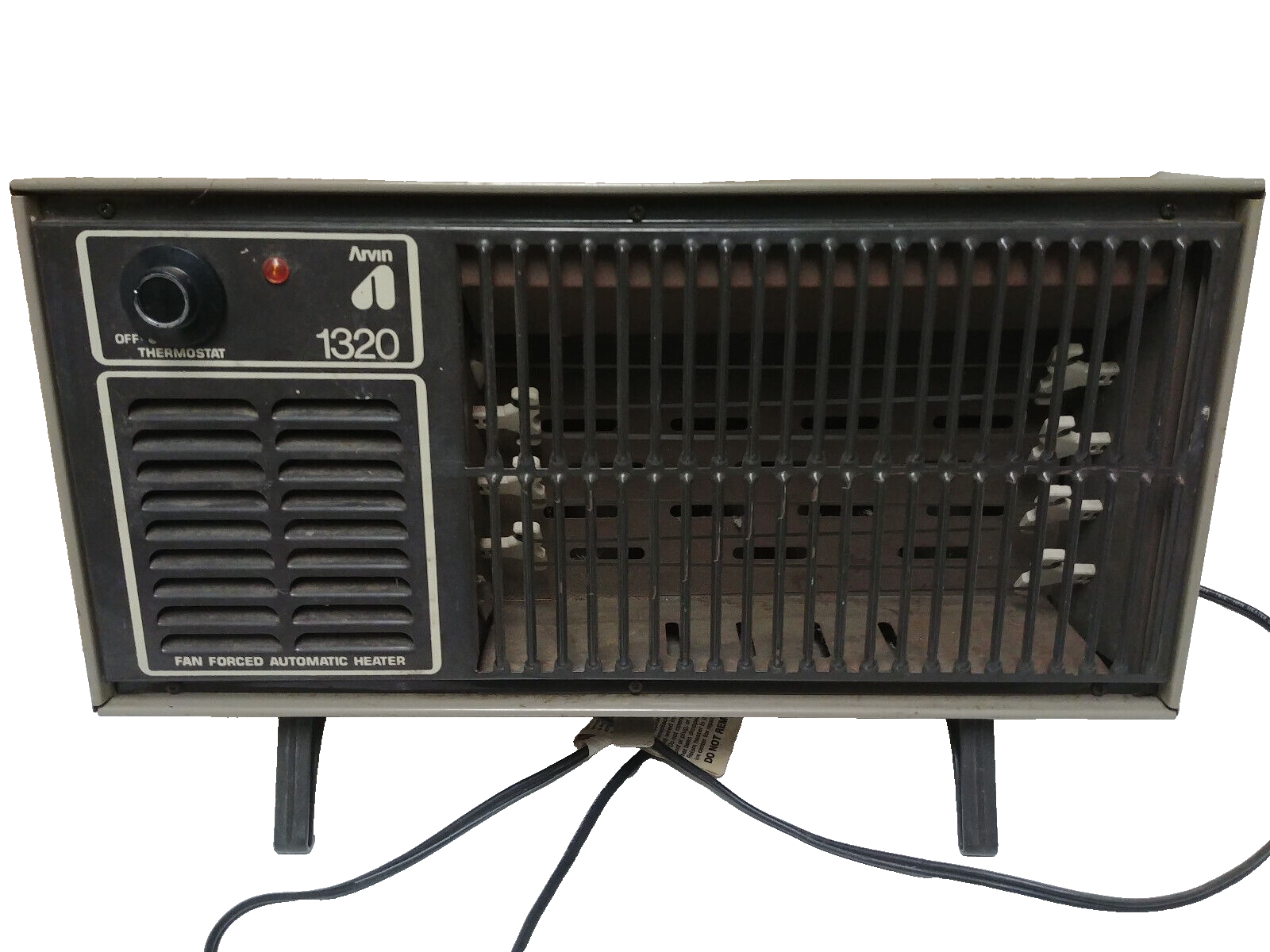 Arvin Fan Forced Radiant Space Heater 1320 watt 30H2512 Vintage USA | eBay