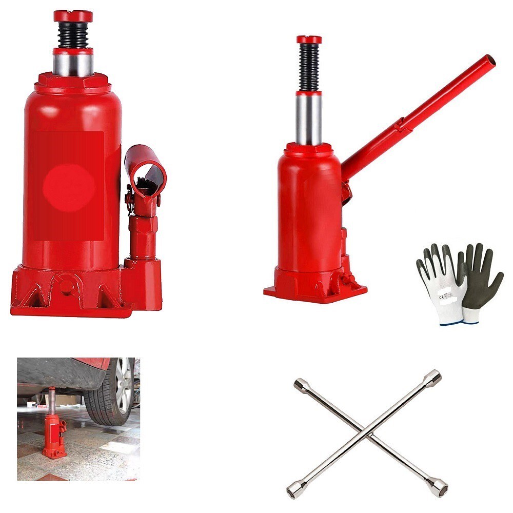 Kit Sollevamento Bentley: Cric 3T Professionale e Chiave Ruote a Croce