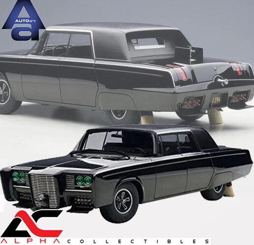 AUTOART 71546 1:18 THE GREEN HORNET TV SHOW CAR "BLACK BEAUTY" - Image 2 of 4