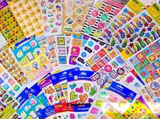 Happy Lot Stickers Kit Set Planner Craft Scrapbook Variety Of Themes  389 Pcs.