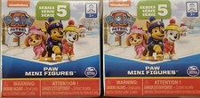 Lot of 2 Nickelodeon Paw Patrol Series 5 Mini Figures Blind Box mystery NEW
