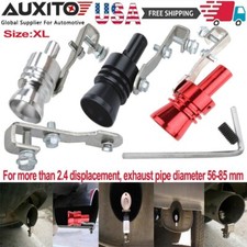 Car Turbo Sound Muffler Exhaust Pipe Oversized Roar Maker Loud Whistle Sound Us