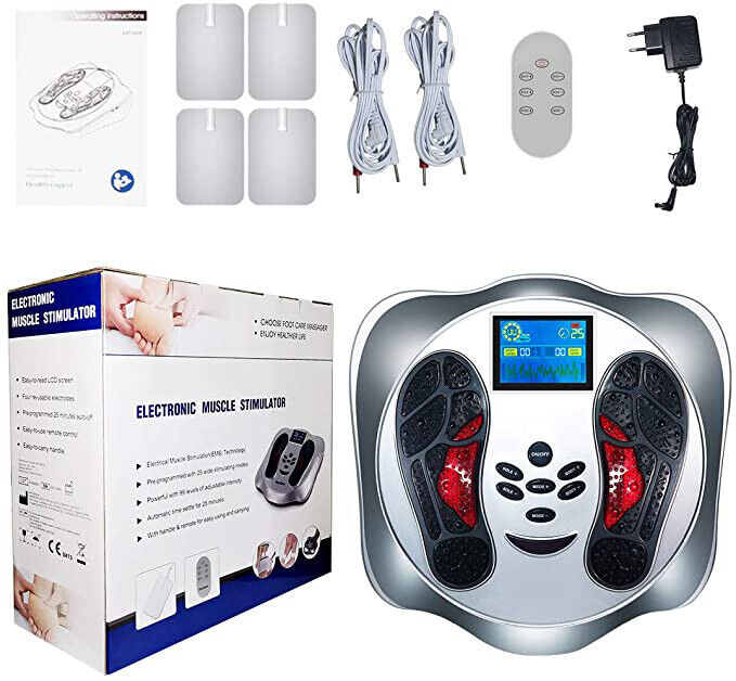 Foot Circulation Massager Legs Blood TENS EMS Pulse Feet Foot Circulation Massager Legs Blood TENS EMS Pulse Feet