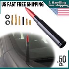 50 CAL CALIBER BULLET ANTENNA for TRUCK DODGE RAM 1500 FORD F150 RAPTOR BRONCO /