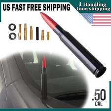 50 Cal Caliber Bullet Antenna For Truck Dodge Ram 1500 Ford F150 Raptor Bronco 