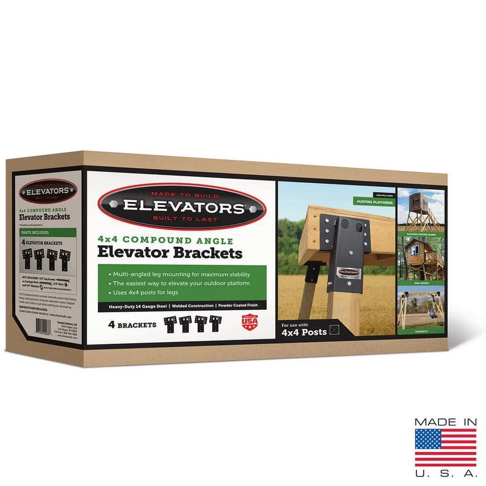 4 in. x 4 in. Double Angle Brackets (4-Set) - Image 4 of 4