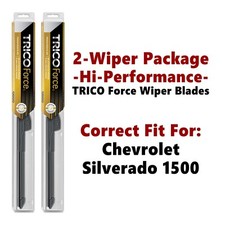 Hi-Performance 2-pk Wipers fits 1999+ Chevrolet Silverado 1500 - 25220x2