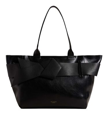 Ted Baker Jimma Pu Large Tote Shopper Tasche Jet - Black schwarz Neu